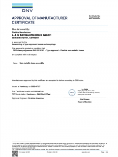 DNV Zertifikat