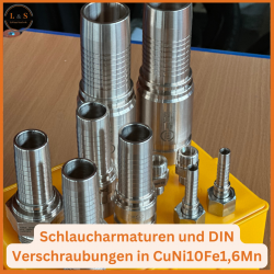 Verschraubungen und Armaturen CuNiFe